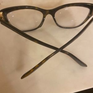 Bvlgari women’s tortoise cat eye glasses